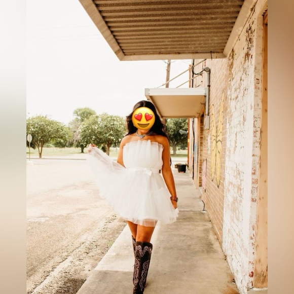 Tutu dress bought for Photo Shoot worn about 10 minutes. - Picture 2 of 3